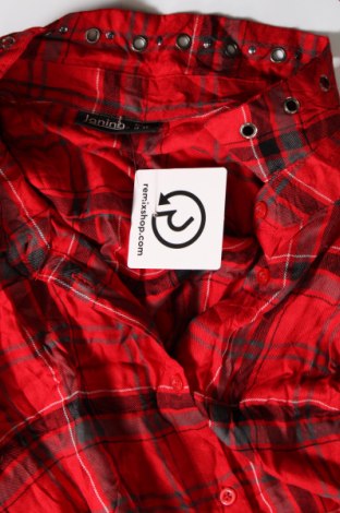 Γυναικείο πουκάμισο Janina, Μέγεθος XXL, Χρώμα Κόκκινο, Τιμή 15,46 €