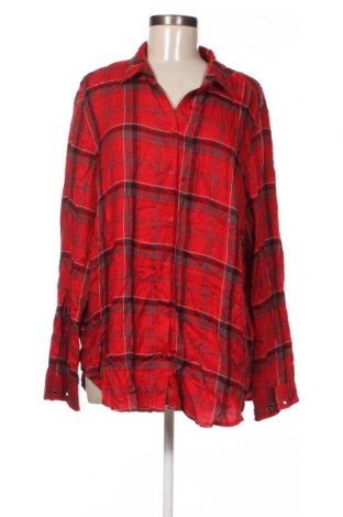 Γυναικείο πουκάμισο Janina, Μέγεθος XXL, Χρώμα Κόκκινο, Τιμή 3,40 €
