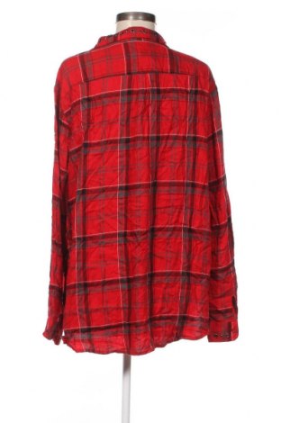 Γυναικείο πουκάμισο Janina, Μέγεθος XXL, Χρώμα Κόκκινο, Τιμή 3,40 €