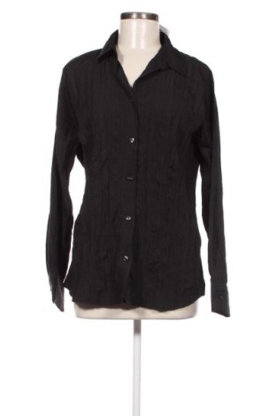 Γυναικείο πουκάμισο Janina, Μέγεθος L, Χρώμα Μαύρο, Τιμή 2,32 €