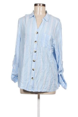 Γυναικείο πουκάμισο Janina, Μέγεθος XL, Χρώμα Μπλέ, Τιμή 4,33 €