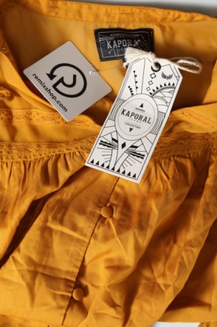 Γυναικείο πουκάμισο Kaporal, Μέγεθος M, Χρώμα Κίτρινο, Τιμή 44,54 €