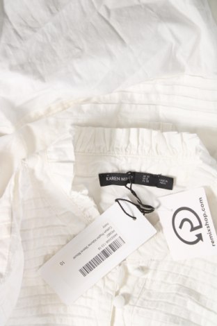 Γυναικείο πουκάμισο Karen Millen, Μέγεθος M, Χρώμα Λευκό, Τιμή 91,75 €