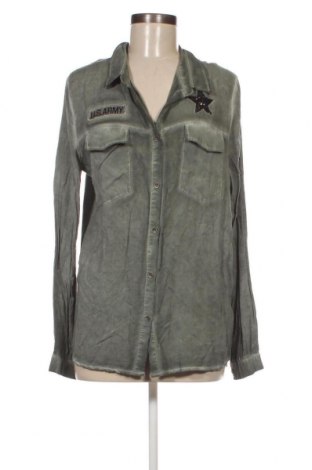 Γυναικείο πουκάμισο Key Largo, Μέγεθος M, Χρώμα Πράσινο, Τιμή 2,97 €