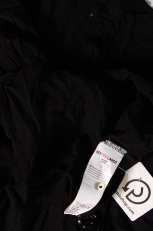 Γυναικείο πουκάμισο Key Largo, Μέγεθος L, Χρώμα Μαύρο, Τιμή 6,68 €