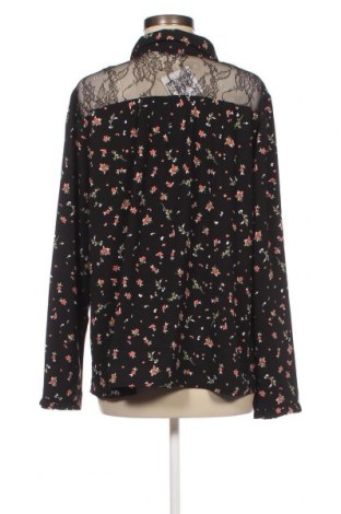 Γυναικείο πουκάμισο Kiabi, Μέγεθος L, Χρώμα Μαύρο, Τιμή 15,46 €