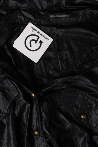 Γυναικείο πουκάμισο La Fee Maraboutee, Μέγεθος M, Χρώμα Μαύρο, Τιμή 13,88 €