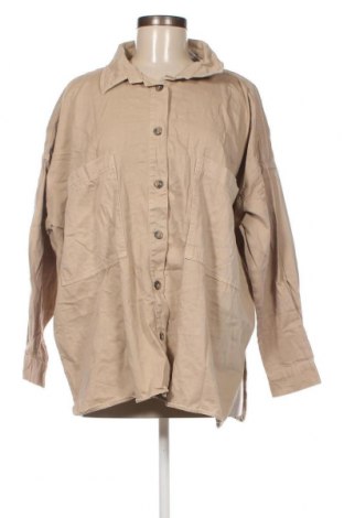 Γυναικείο πουκάμισο Lager 157, Μέγεθος L, Χρώμα  Μπέζ, Τιμή 5,10 €
