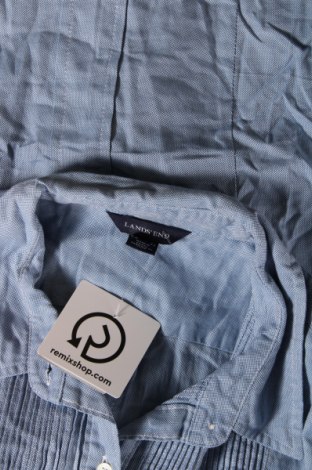 Γυναικείο πουκάμισο Lands' End, Μέγεθος XL, Χρώμα Μπλέ, Τιμή 15,46 €