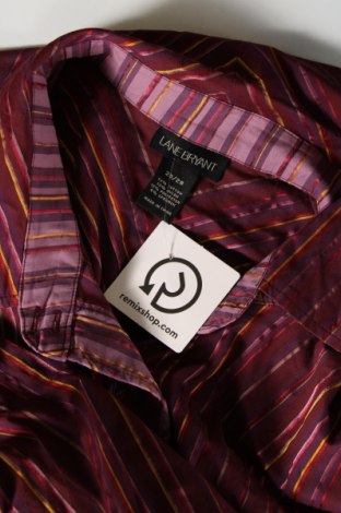 Γυναικείο πουκάμισο Lane Bryant, Μέγεθος 3XL, Χρώμα Βιολετί, Τιμή 5,94 €