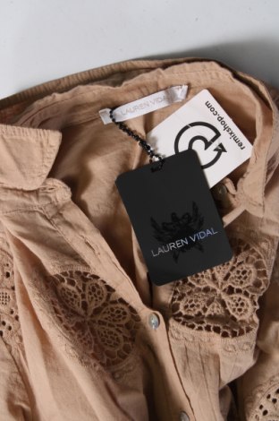 Γυναικείο πουκάμισο Lauren Vidal, Μέγεθος S, Χρώμα Καφέ, Τιμή 52,58 €