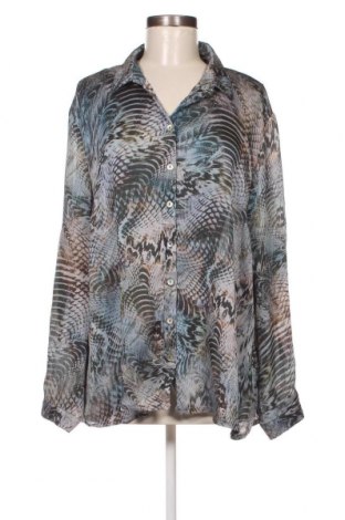 Γυναικείο πουκάμισο Leara Woman, Μέγεθος XXL, Χρώμα Πολύχρωμο, Τιμή 13,14 €