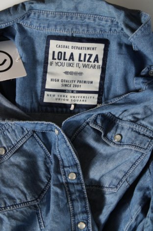 Дамска риза Lola Liza, Размер S, Цвят Син, Цена 5,04 лв.