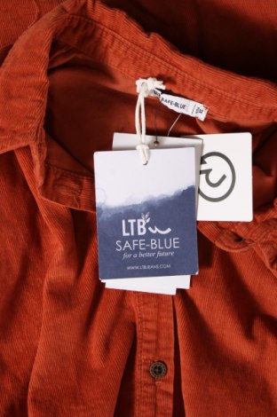 Дамска риза Ltb, Размер XL, Цвят Оранжев, Цена 21,60 лв.
