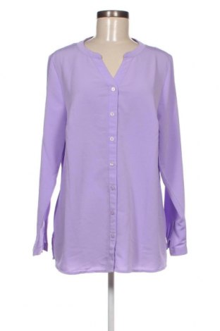 Γυναικείο πουκάμισο M. Collection, Μέγεθος L, Χρώμα Βιολετί, Τιμή 9,28 €