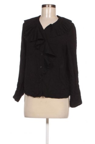 Γυναικείο πουκάμισο Mango, Μέγεθος M, Χρώμα Μαύρο, Τιμή 2,85 €