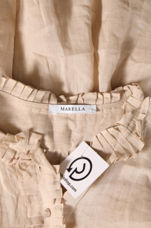 Дамска риза Marella, Размер L, Цвят Бежов, Цена 50,20 лв.
