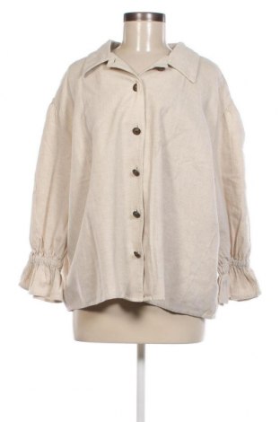 Γυναικείο πουκάμισο Meyer, Μέγεθος 4XL, Χρώμα  Μπέζ, Τιμή 12,41 €