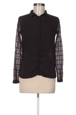 Γυναικείο πουκάμισο Mim, Μέγεθος S, Χρώμα Μαύρο, Τιμή 2,63 €