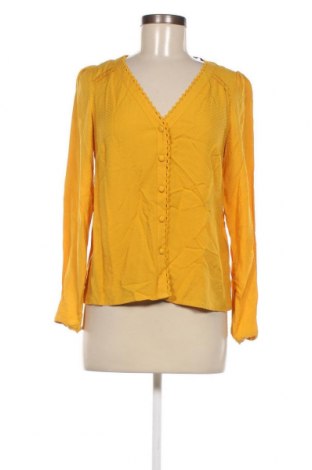 Γυναικείο πουκάμισο Naf Naf, Μέγεθος XXS, Χρώμα Κίτρινο, Τιμή 5,57 €