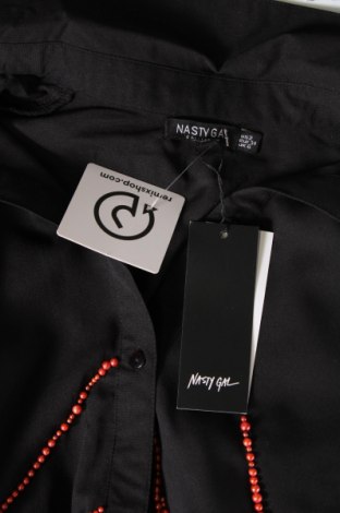 Γυναικείο πουκάμισο Nasty Gal, Μέγεθος XS, Χρώμα Μαύρο, Τιμή 7,42 €