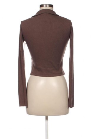 Γυναικείο πουκάμισο Nly Trend, Μέγεθος XS, Χρώμα Καφέ, Τιμή 6,80 €