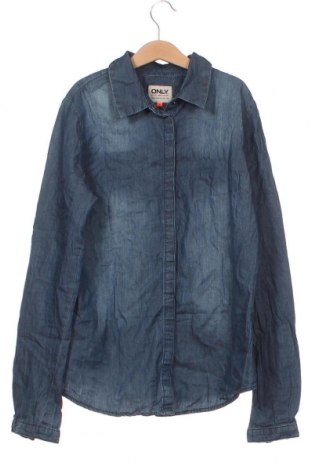 Γυναικείο πουκάμισο ONLY, Μέγεθος XS, Χρώμα Μπλέ, Τιμή 2,60 €