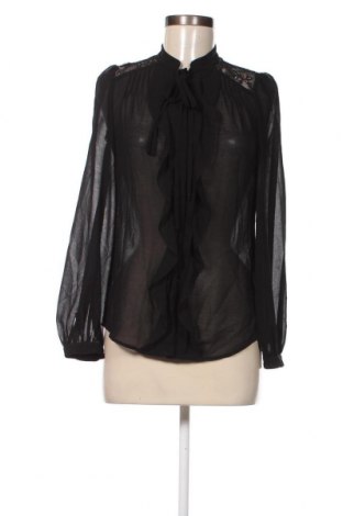 Γυναικείο πουκάμισο Oasis, Μέγεθος XS, Χρώμα Μαύρο, Τιμή 3,71 €