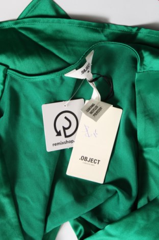 Дамска риза Object, Размер S, Цвят Зелен, Цена 15,66 лв.