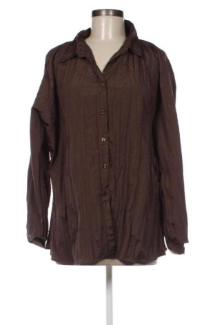 Γυναικείο πουκάμισο Okay, Μέγεθος XL, Χρώμα Καφέ, Τιμή 3,87 €