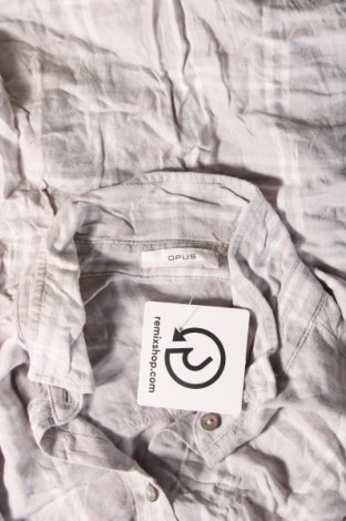 Γυναικείο πουκάμισο Opus, Μέγεθος M, Χρώμα Γκρί, Τιμή 21,03 €