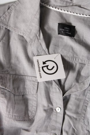 Дамска риза Opus Someday Is Today, Размер S, Цвят Сив, Цена 7,04 лв.