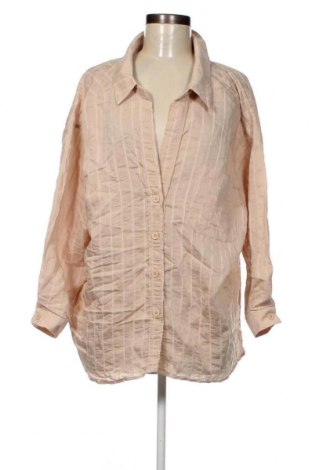 Γυναικείο πουκάμισο Perry, Μέγεθος L, Χρώμα  Μπέζ, Τιμή 16,08 €