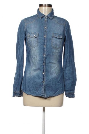 Γυναικείο πουκάμισο Pimkie, Μέγεθος XS, Χρώμα Μπλέ, Τιμή 5,41 €