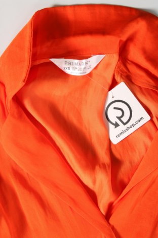 Γυναικείο πουκάμισο Primark, Μέγεθος XXS, Χρώμα Πορτοκαλί, Τιμή 2,47 €