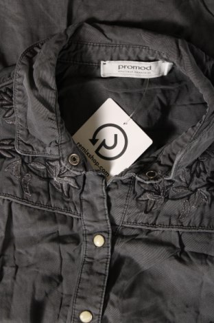 Γυναικείο πουκάμισο Promod, Μέγεθος M, Χρώμα Γκρί, Τιμή 2,38 €