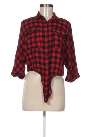 Дамска риза Pull&Bear, Размер XS, Цвят Многоцветен, Цена 5,50 лв.