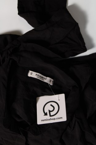 Γυναικείο πουκάμισο Pull&Bear, Μέγεθος M, Χρώμα Μαύρο, Τιμή 2,32 €