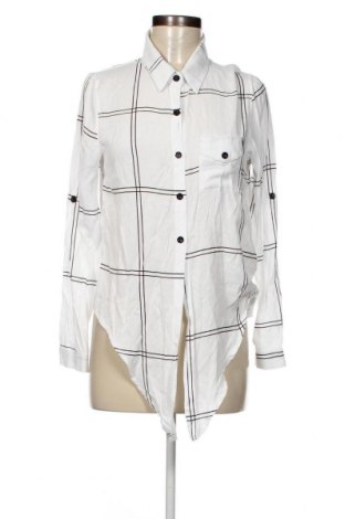 Γυναικείο πουκάμισο SHEIN, Μέγεθος S, Χρώμα Λευκό, Τιμή 6,18 €