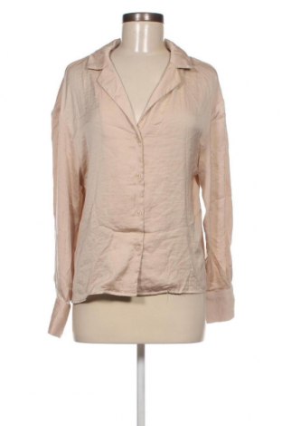Γυναικείο πουκάμισο SHEIN, Μέγεθος S, Χρώμα  Μπέζ, Τιμή 2,47 €