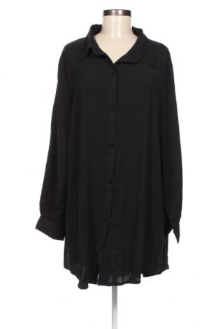 Γυναικείο πουκάμισο SHEIN, Μέγεθος XXL, Χρώμα Μαύρο, Τιμή 13,14 €