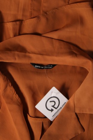 Γυναικείο πουκάμισο SHEIN, Μέγεθος S, Χρώμα Καφέ, Τιμή 2,47 €