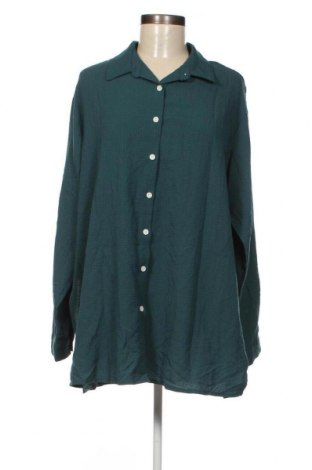 Γυναικείο πουκάμισο SHEIN, Μέγεθος M, Χρώμα Πράσινο, Τιμή 15,46 €