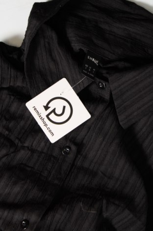 Дамска риза SHEIN, Размер S, Цвят Черен, Цена 4,75 лв.
