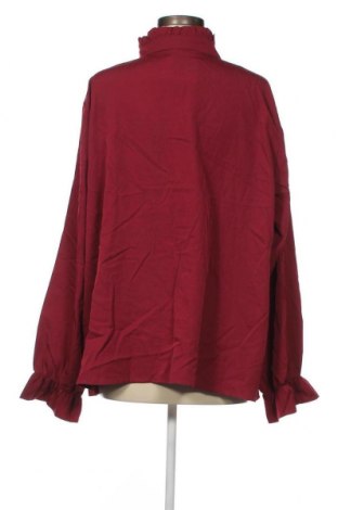 Γυναικείο πουκάμισο SHEIN, Μέγεθος 3XL, Χρώμα Κόκκινο, Τιμή 13,45 €