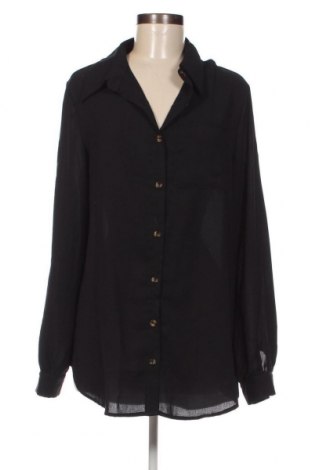 Γυναικείο πουκάμισο SHEIN, Μέγεθος XL, Χρώμα Μαύρο, Τιμή 9,89 €