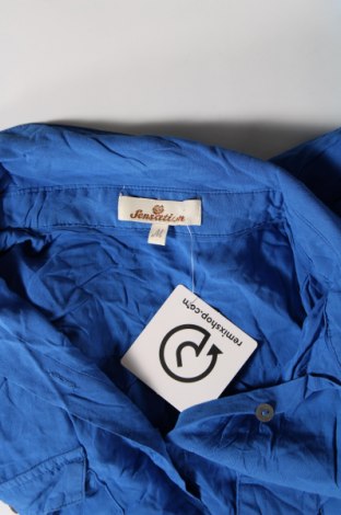 Γυναικείο πουκάμισο Sensation, Μέγεθος M, Χρώμα Μπλέ, Τιμή 15,46 €