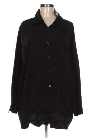 Дамска риза Sheego, Размер 5XL, Цвят Черен, Цена 21,60 лв.