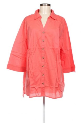 Дамска риза Sheego, Размер 3XL, Цвят Оранжев, Цена 33,12 лв.