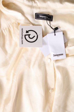 Γυναικείο πουκάμισο Sinequanone, Μέγεθος M, Χρώμα  Μπέζ, Τιμή 10,52 €